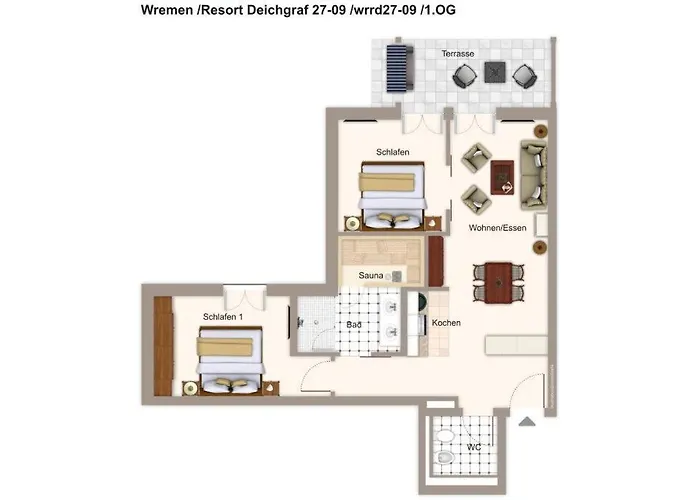 Deichgraf Deichgraf 27-09 公寓